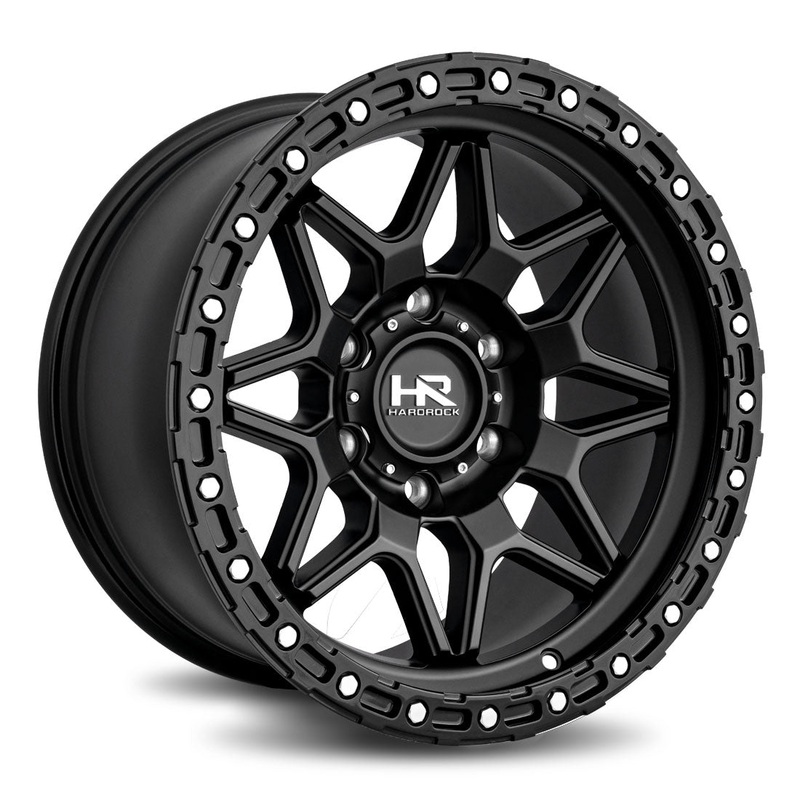 Hardrock Offroad – H105 17×9 Matte Black