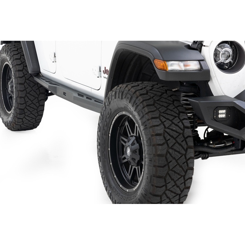 Rock Sliders | Heavy Duty | 4-Door | Jeep Wrangler JL (21-24)/Wrangler Unlimited (18-24)