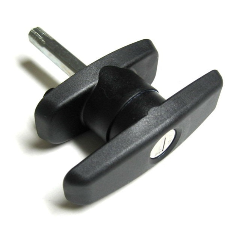 T-HANDLE BLACK TOPPER CLAMP JASON ATC RANCH LEER T325-327R