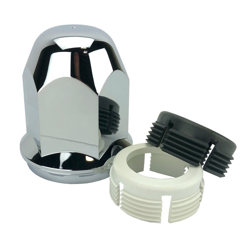 ALCOA 33mm Hex Flange Hug A Lug Nut Covers with Inner Clamps