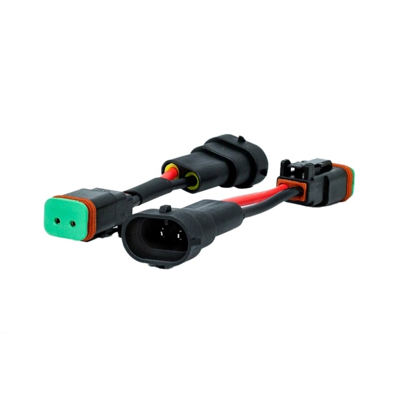 Cali Raised LED Fog Light Pod H11 OEM Adaptor