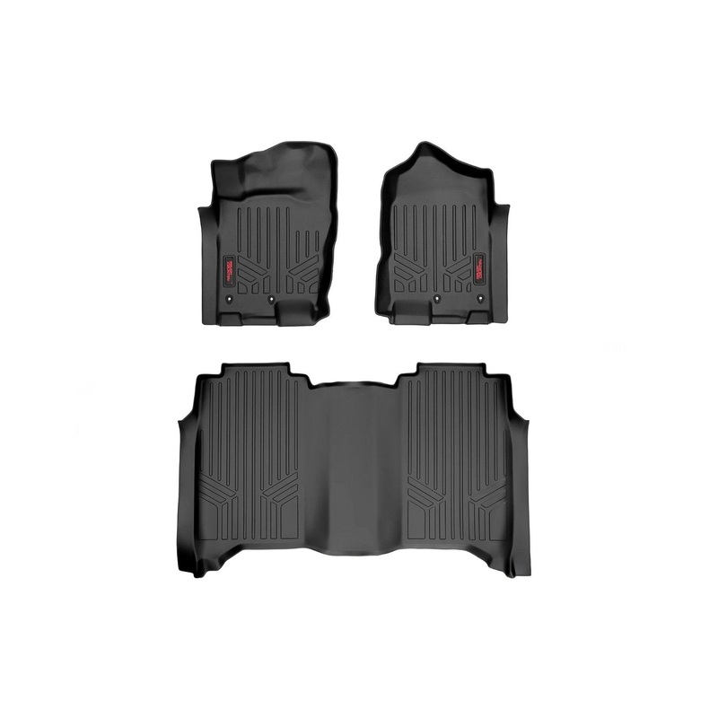 Floor Mats | FR & RR | Crew Cab | Nissan Titan (17-24)/Titan XD (16-24)