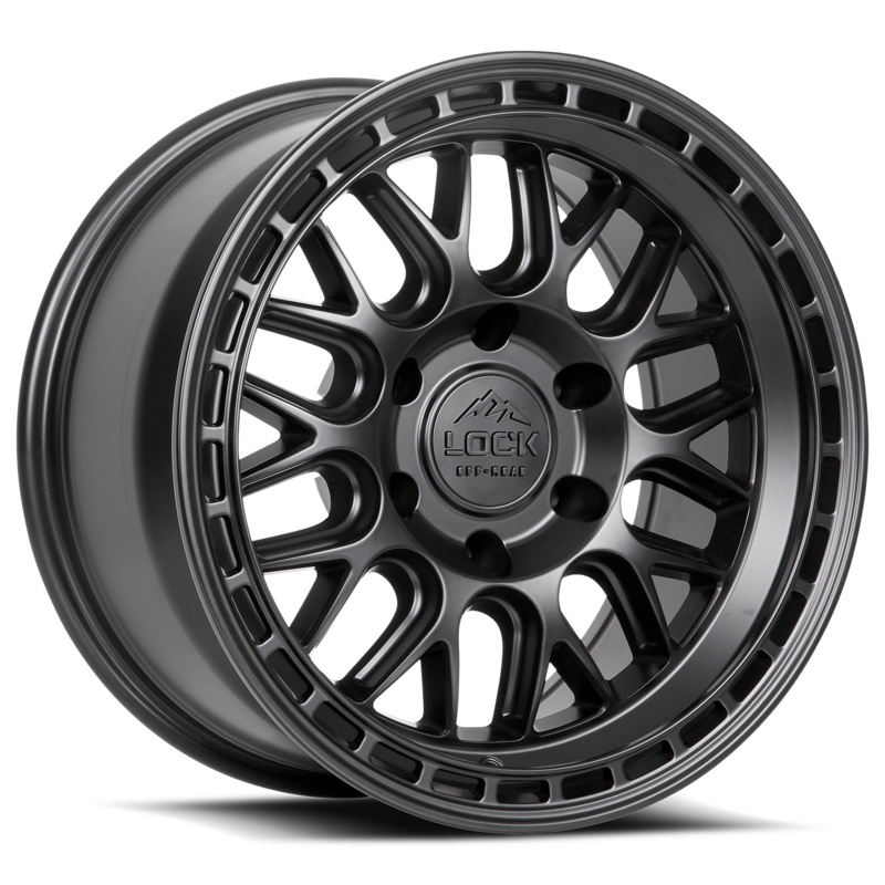 Lock Off-Road Onyx Wheel (Matte Black)