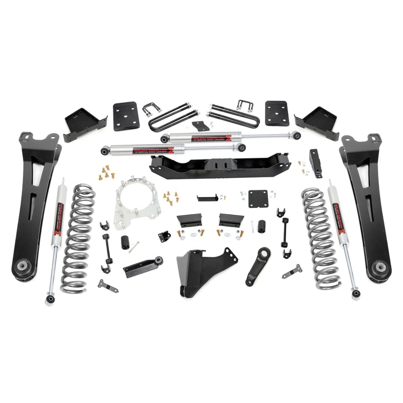 Rough Country 6 Inch Lift Kit Radius Arm No OVLD M1 Fits Ford F-350 4WD 2017-2022