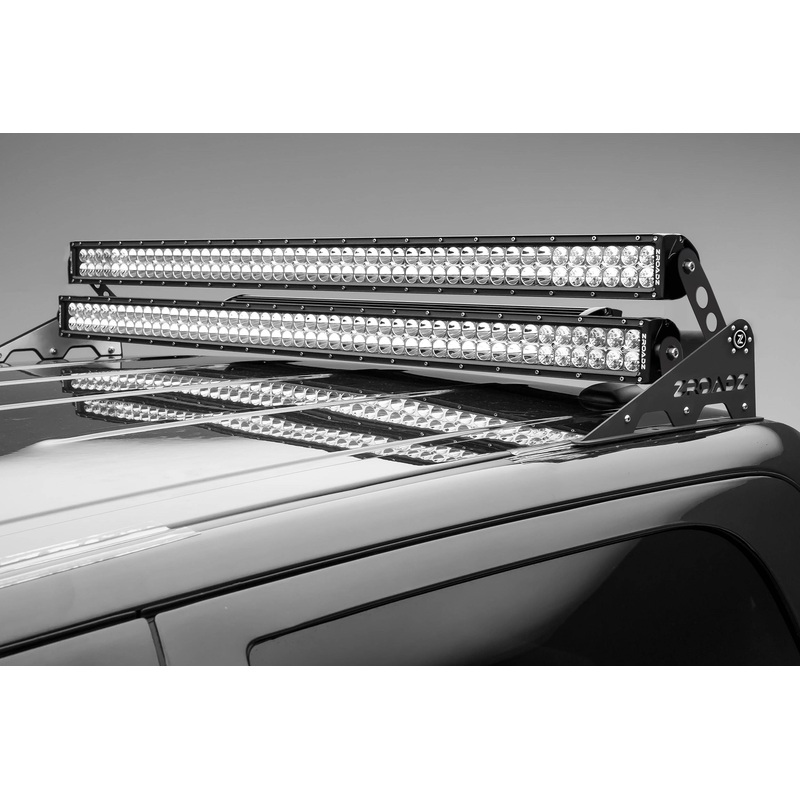 ZROADZ Z350002 Black Mild Steel Roof Mount LED Bracket Accessory Fits 2015-2020 Chevrolet Colorado