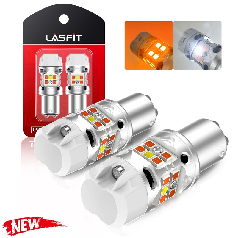 1157 2057 LED Turn Signal Bulbs CanBus-Ready Switchback | T3 Series