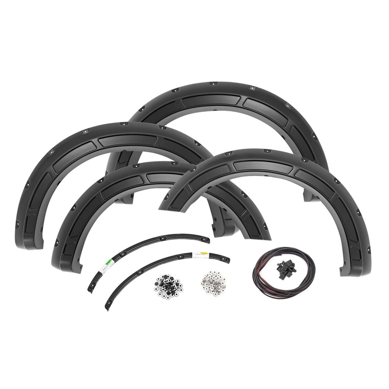 Defender Pocket Fender Flares | PQ Race Red | Ford F-250/F-350 Super Duty (23-24)