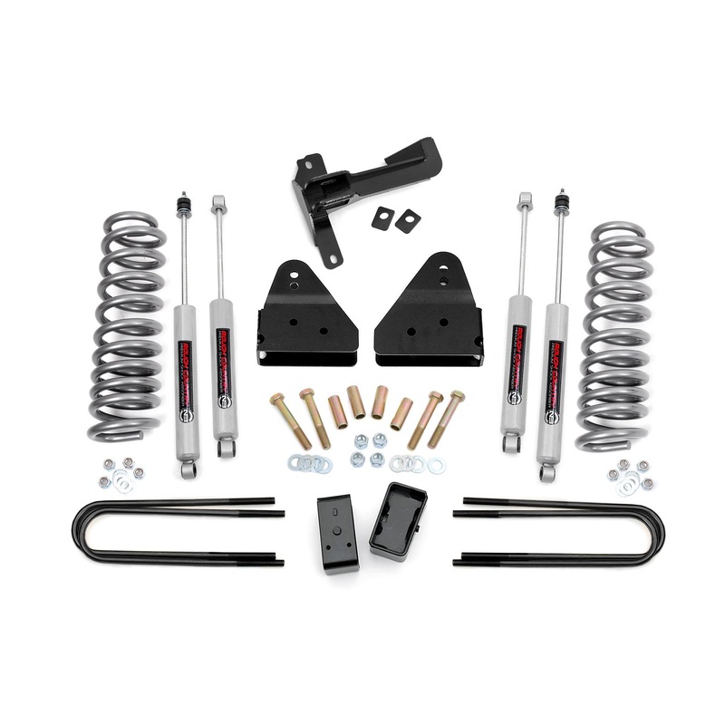 Rough Country 3 Inch Lift Kit FR Springs Fits Ford F-350 4WD 2005-2007