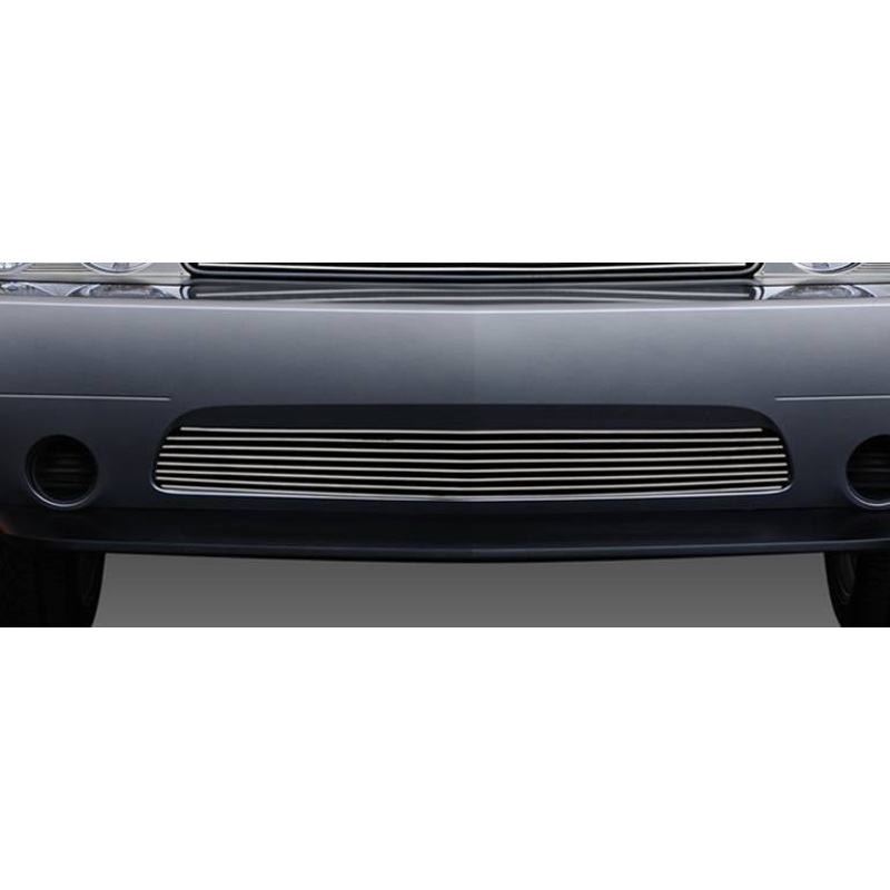 T-REX Grilles 25416 Polished Aluminum Horizontal Bumper Grille Fits 2011-2014 Dodge Challenger