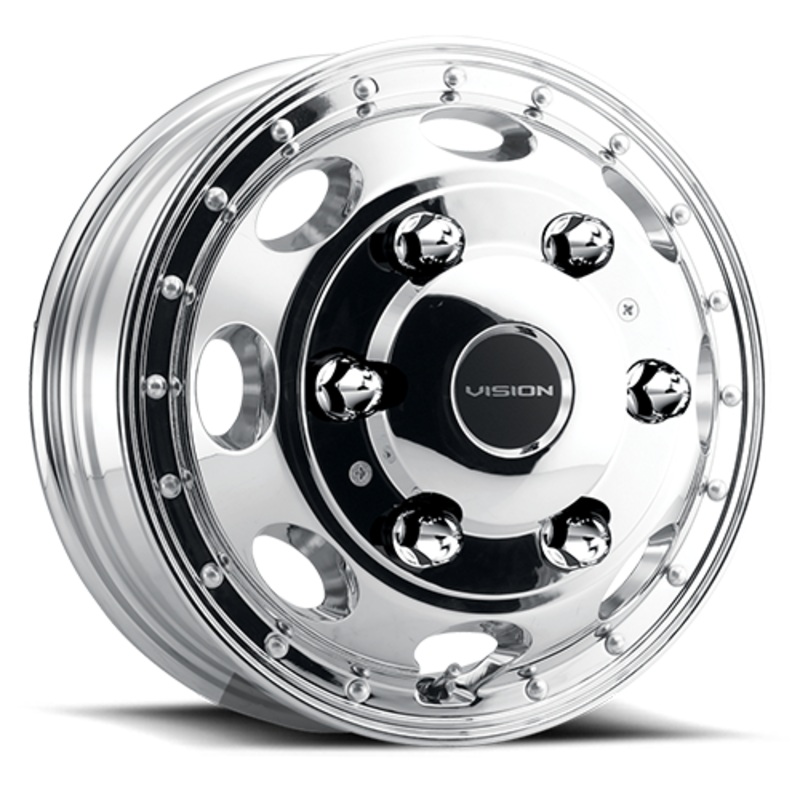 16×5.5 Vision Chrome Front 6×205 2007-Present Sprinter 3500 DRW
