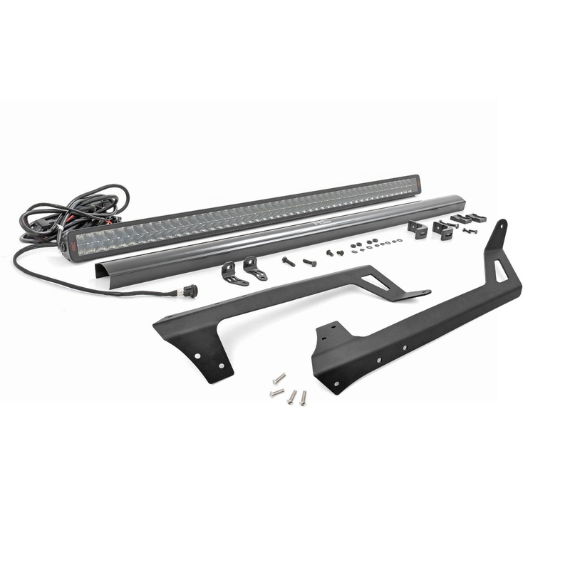 LED Light Kit | Windshield | 50″ Spectrum Dual Row | Jeep Wrangler JK/Wrangler Unlimited (07-18)