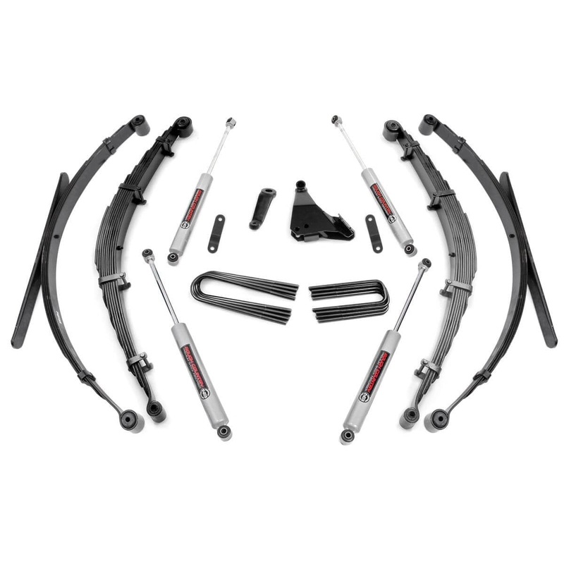Rough Country 6 Inch Lift Kit Rear Springs Fits Ford F-350 4WD 1999-2004