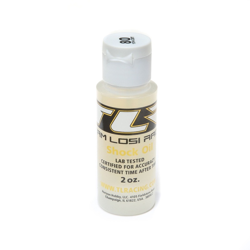Team Losi Racing SIL Shock Oil,80WT,1014CST,2OZ