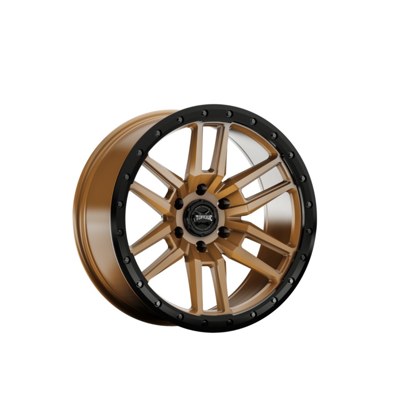 Torque Pritchett | Bronze w/Black Lip | 20×9 | 6×135 | -12mm