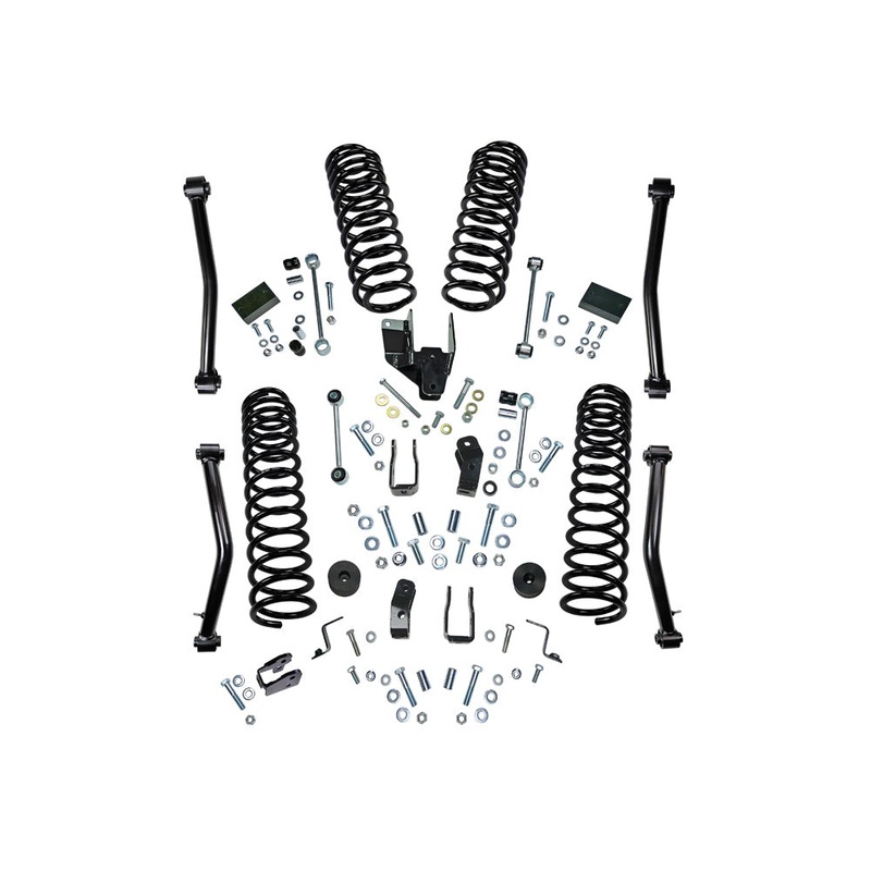 4″ Dual Rate Coil Lift Kit – 18-22 Wrangler JL – 2Dr K186