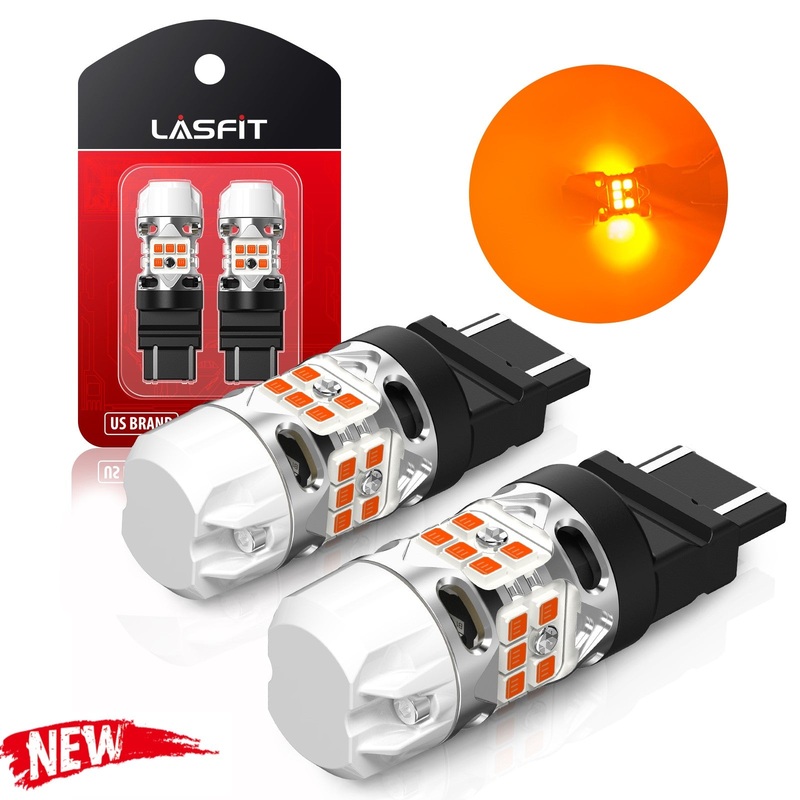 4257 LED Turn Signal Bulbs CanBus-Ready Amber | T3 Series