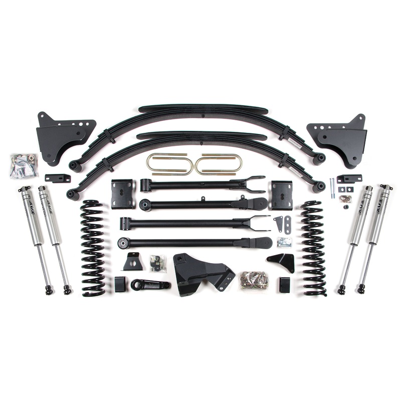 BDS Suspension 4″ 4-Link Suspension Lift Kit 2011-2016 Ford F250/F350 4WD 590H