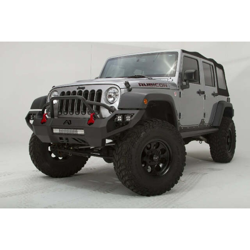 Fab Fours JK07-D1852-1 Vengeance Front Bumper Fits 07-18 Wrangler (JK)