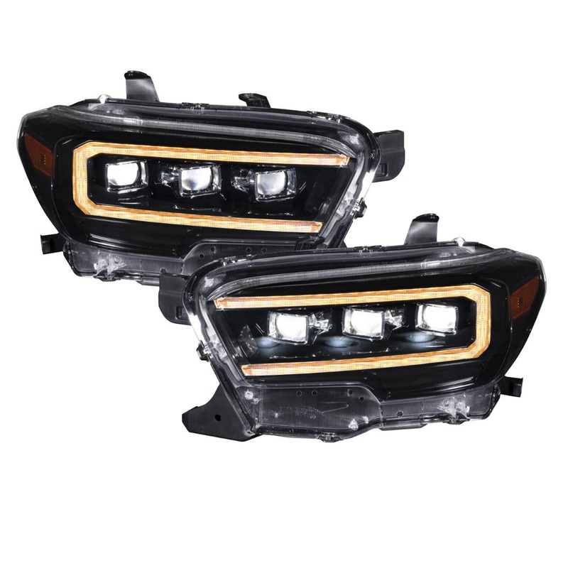 Form LED Projector Headlights with Amber DRL for Tacoma (2016-2023)