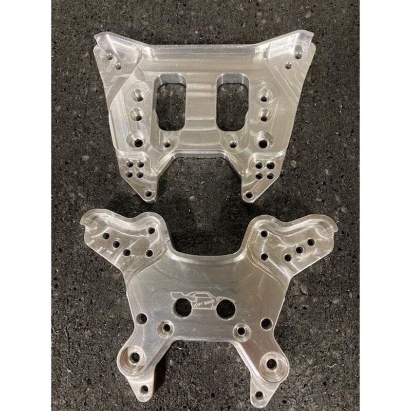 JBIRC 8mm 6061-T651 Aluminum Shock Tower Set 6s Kraton V5-EXB, Outcast, Notorious