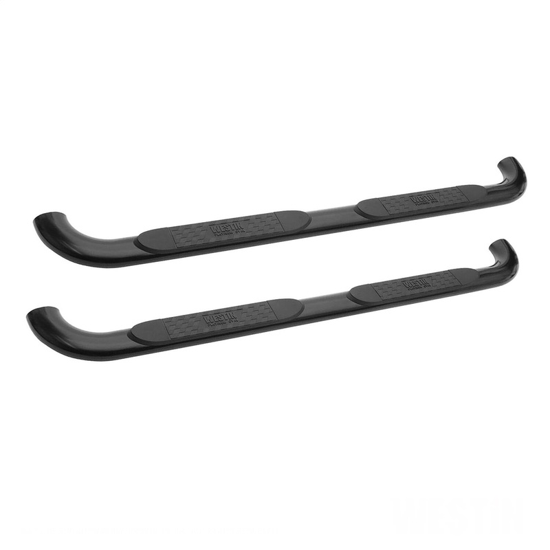 Westin 21-1335 Platinum 4 Oval Nerf Bars fits 1999-2016 F250 F350 F450 F550HD Crew Cab Black Pair