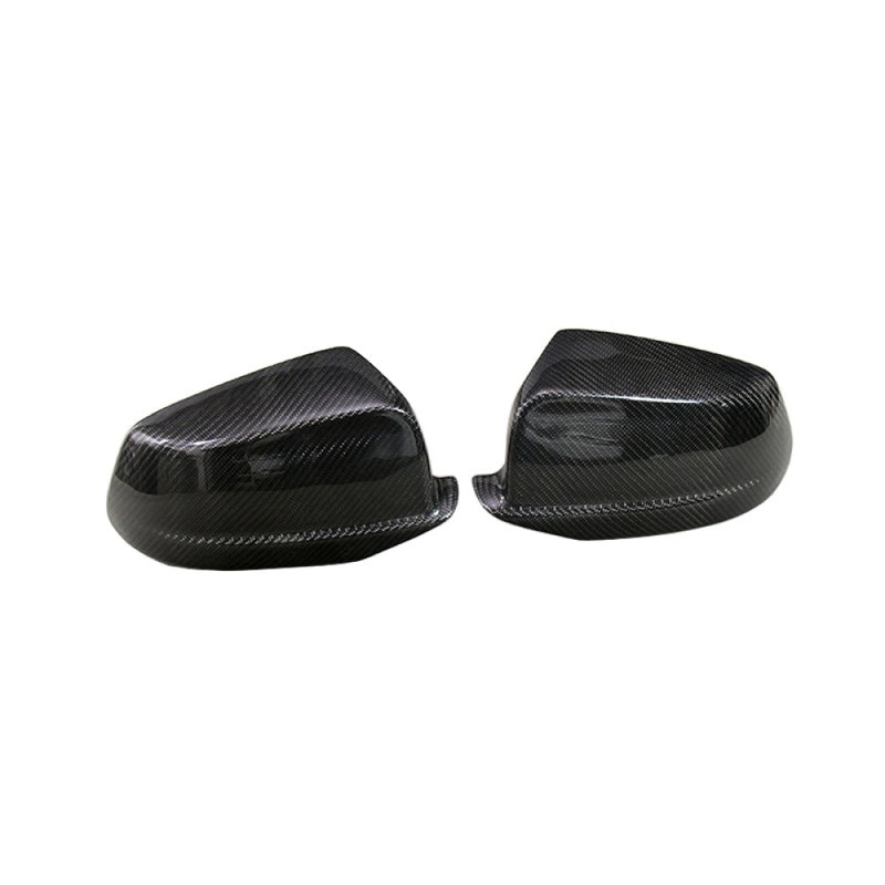 2010-2016 BMW 5-Series Carbon Fiber Mirror Caps | F10/F11