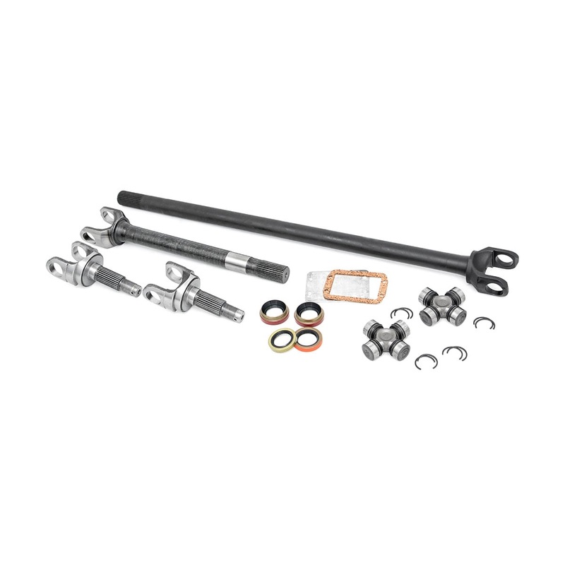Axles | D30 | 27 Spline | 4340 Chromoly | Jeep Cherokee XJ (84-01)/Wrangler TJ (97-06)