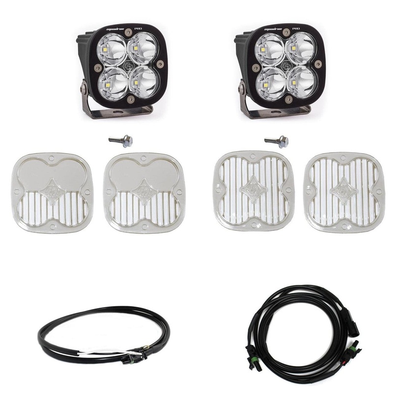BAJA DESIGNS 2022-2024 Ford Bronco RAPTOR Squadron Pro A-Pillar LED Light Kit