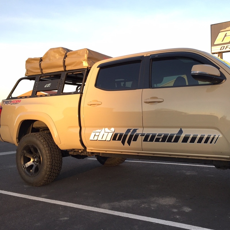CBI Overland Bed Rack For Tacoma (2005-2023)