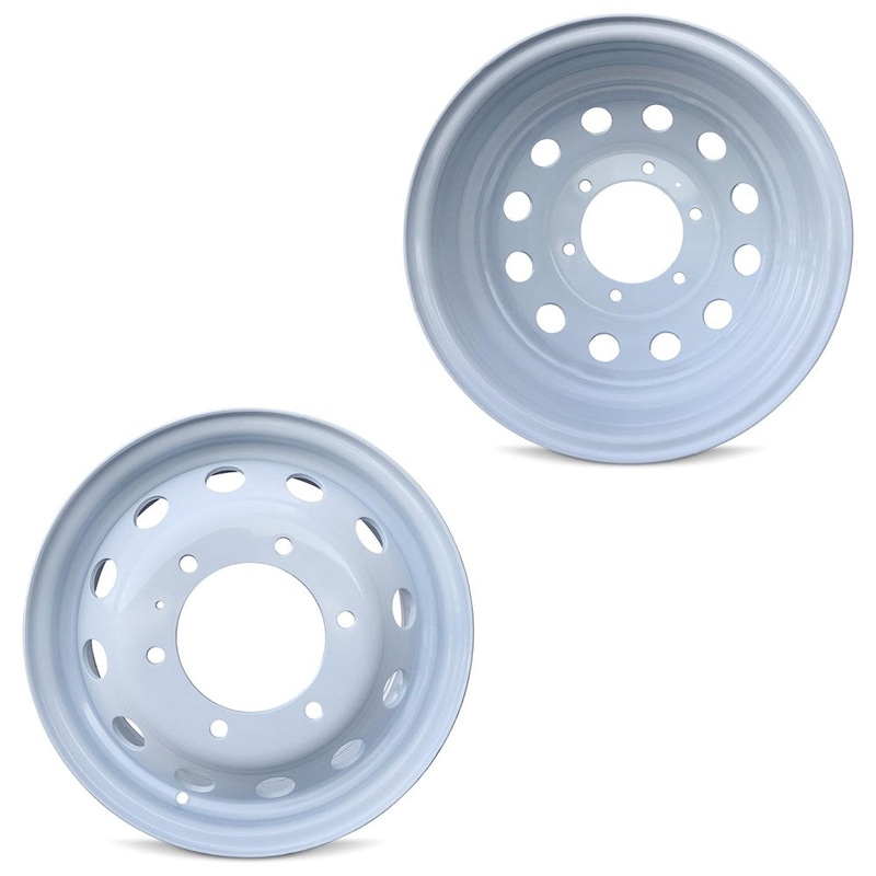 16×6 Road Ready RRW-10050 White FORD TRANSIT HD DUALLY Wheels 6×180 Set of 6 (Fits Stock Tire Sizing)
