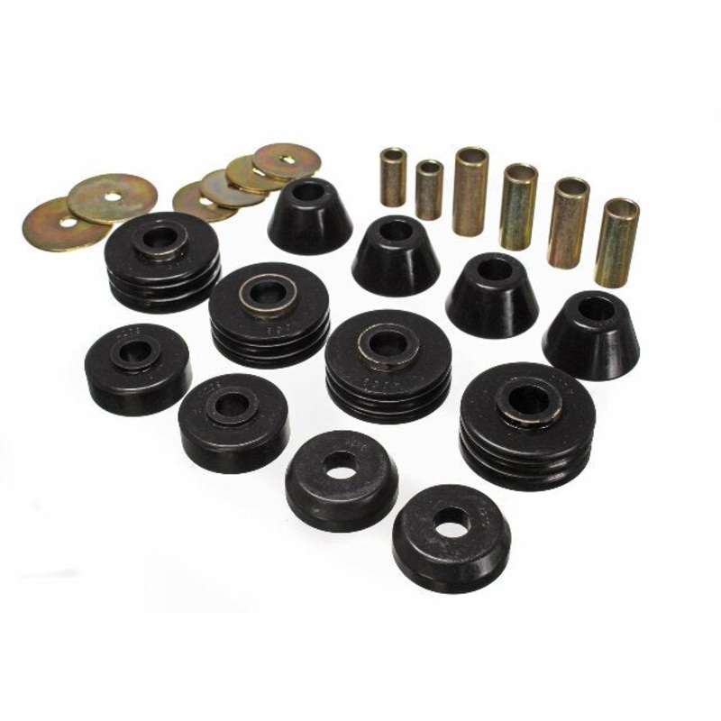 Energy Suspension 3.4108G Control Arm Bushing Mount Set Compatible with GM