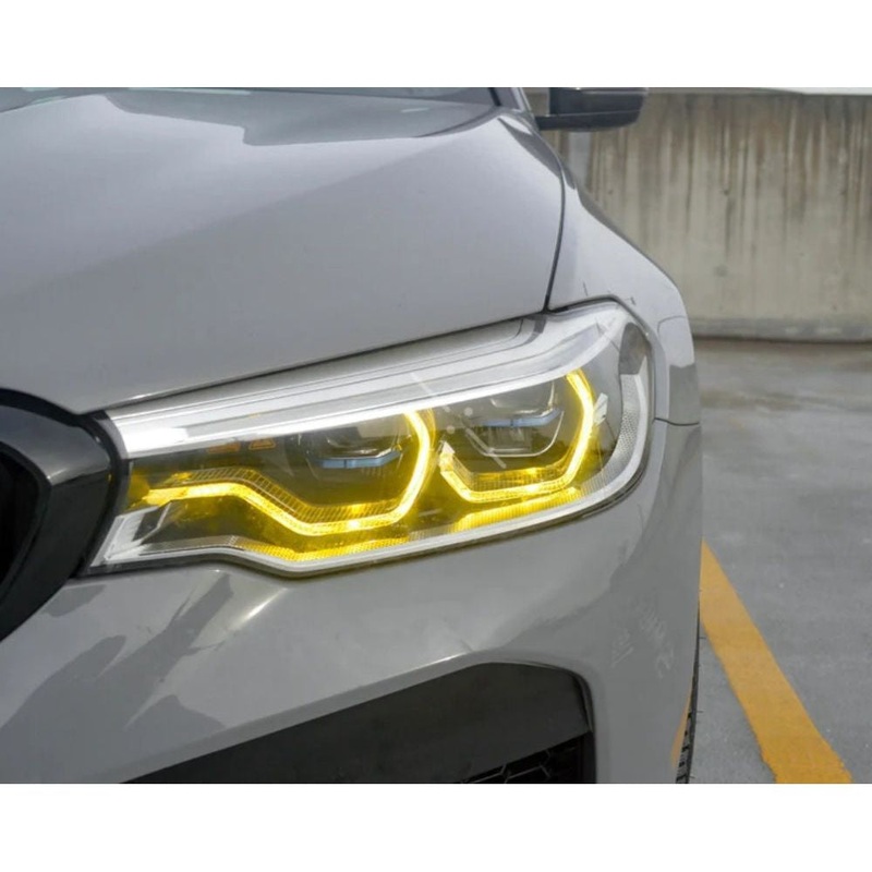 2017-2023 BMW M5/5-Series CSL Style Headlights Yellow DRL Modules | F90/G30