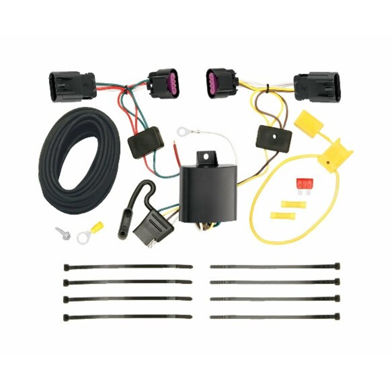 Tekonsha T-One T-Connector Harness, 4-Way Flat, Compatible with Select Buick Verano