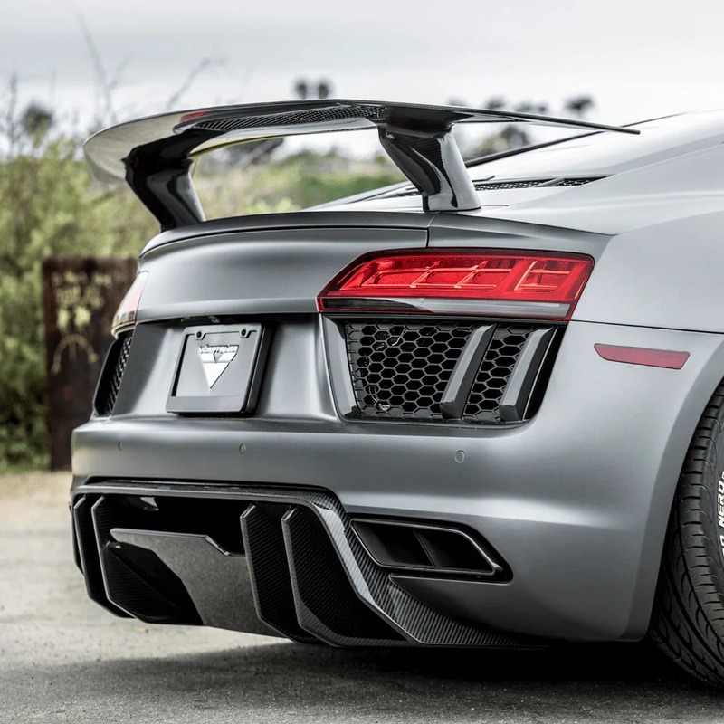Vorsteiner – Audi R8 Carbon Fiber Rear Diffuser V-Style