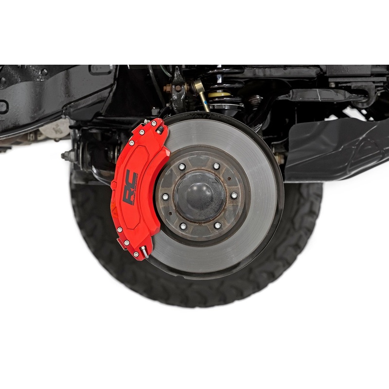 Caliper Covers | Front and Rear | Red | Ford Bronco 4WD (2021-2024)