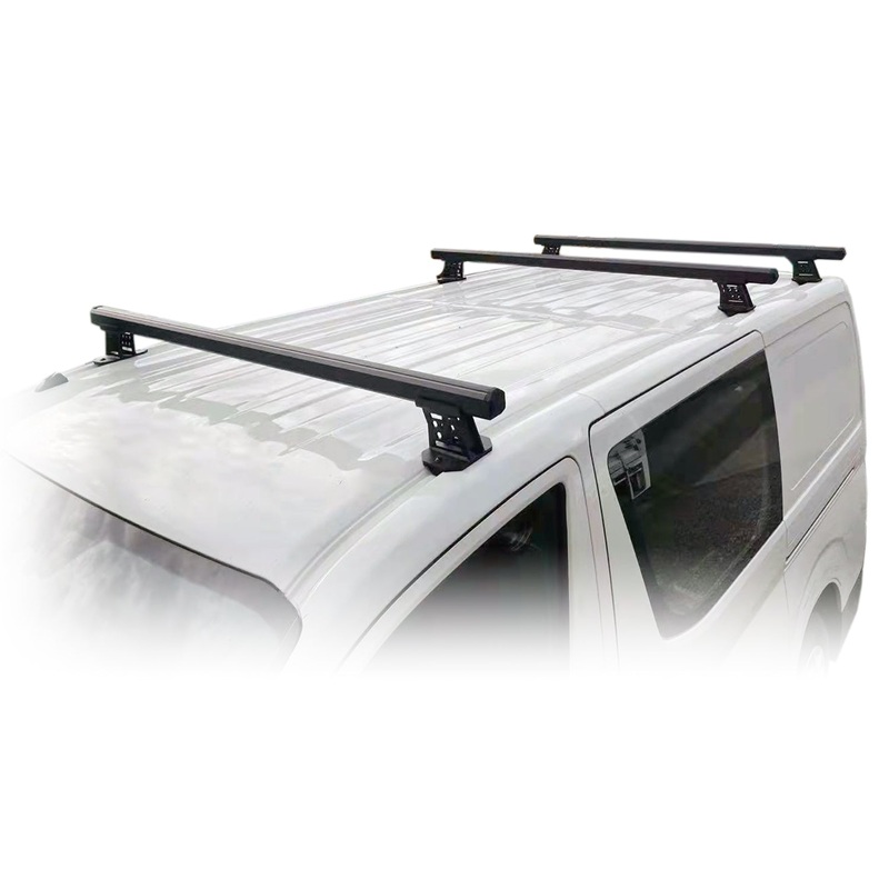 Cross Bars Set of 3 Roof Cargo Compatible With Toyota Hiace 19-25