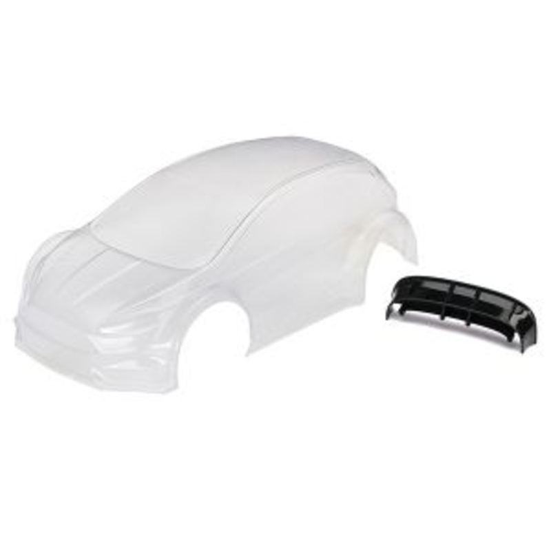 Traxxas body 1/10 rally fiesta st clear