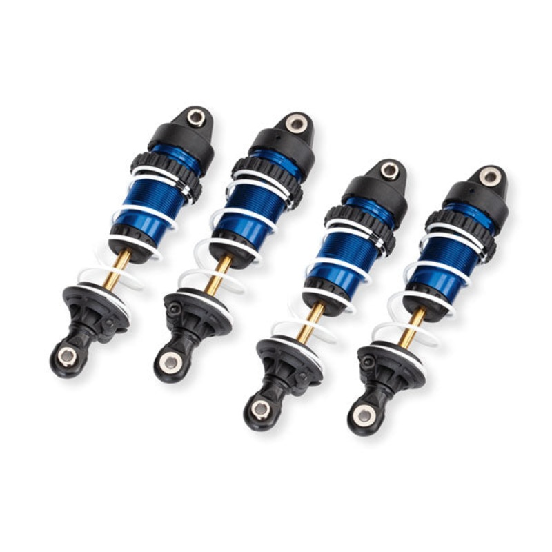 Traxxas Mini Maxx Aluminum GTR Shocks BLUE