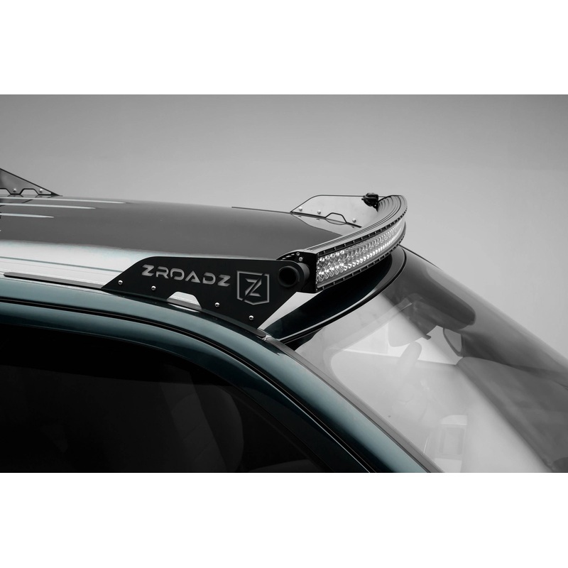 ZROADZ Z334521 Black Mild Steel Front Roof LED Bracket Fits 2009-2018 Ram 1500
