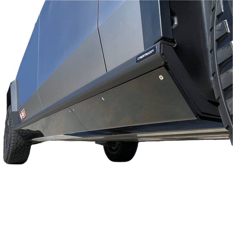 CYBERTRUCKCO 2024+ Tesla Cybertruck Heavy-Duty Rock Sliders w/ replaceable wear pads