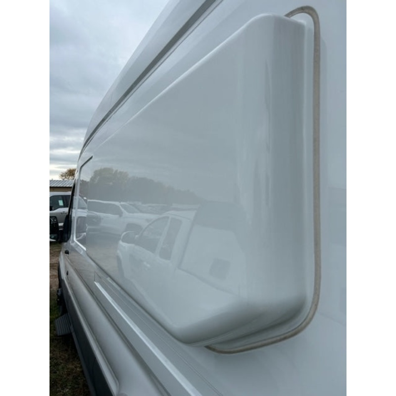 Ford Transit Driver Side Bump Out Unpainted Flare Gives more space