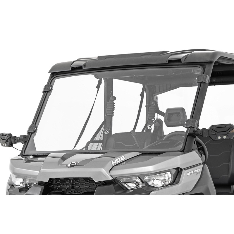Full Windshield | Scratch Resistant | Can-Am Defender HD 8/HD 9/HD 10