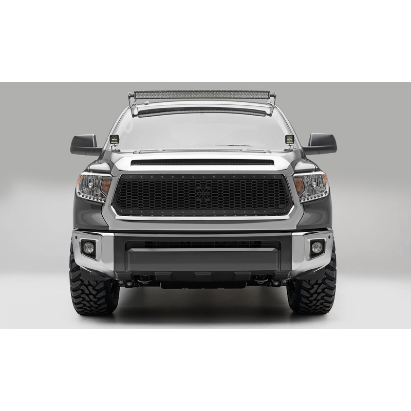 T-REX Grilles 7719641-BR Black Mild Steel Laser Cut Pattern Grille Fits 2014-2017 Toyota Tundra