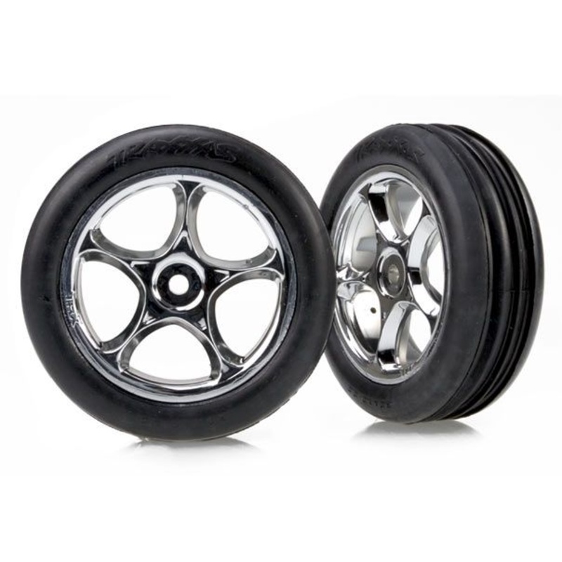 Traxxas t&w chrome 2.2/ribbd front tire