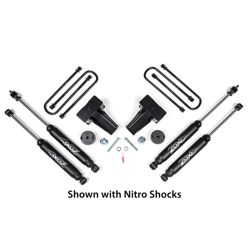 Zone Offroad 2″ Lift Kit 2011-2016 Ford F250 F45N