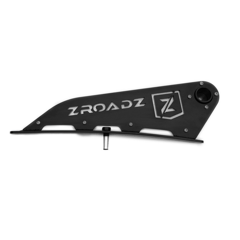 ZROADZ Z332171 Black Mild Steel Front Roof LED Bracket Fits 2015-2020 Chevrolet Colorado