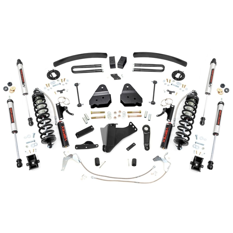 Rough Country 6 Inch Lift Kit Diesel C/O V2 Fits Ford F-350 4WD 2008-2010