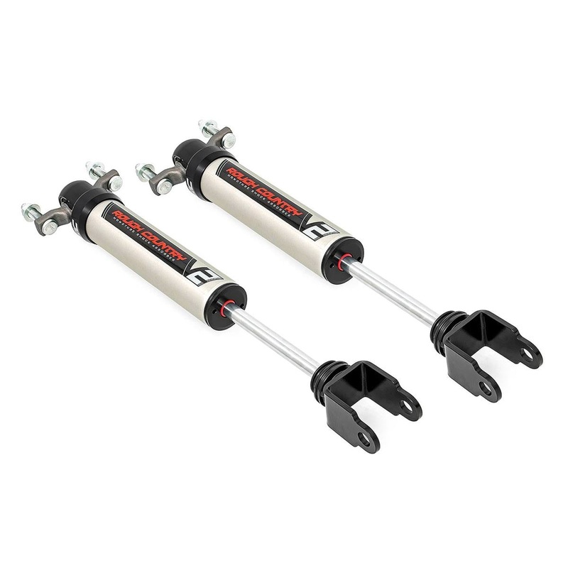 Rough Country V2 Front Shocks 0-2″ Fits Chevrolet/GMC 3500 2/4WD 2011-2024