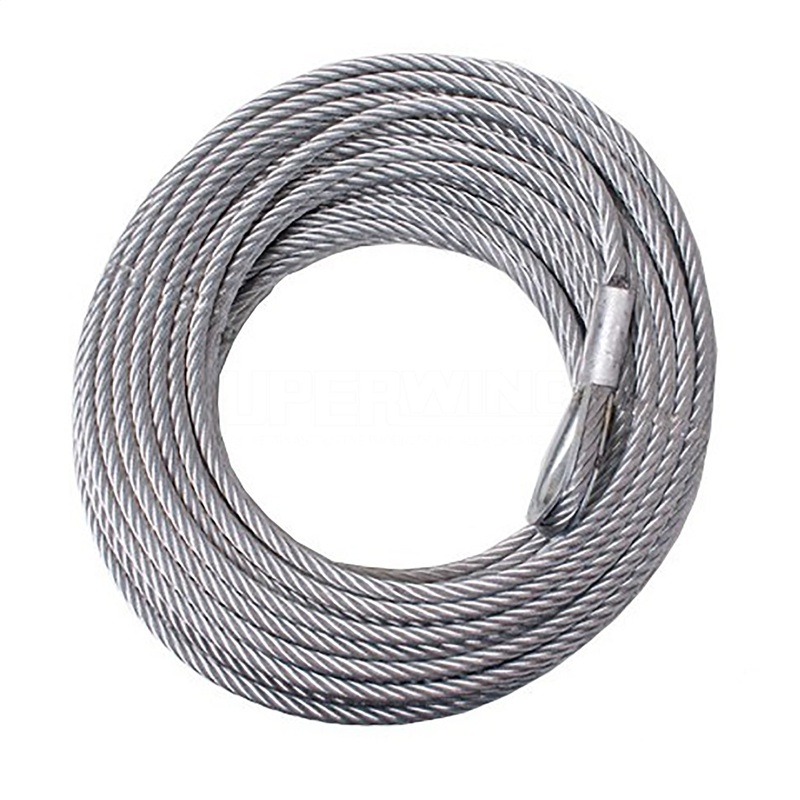 Wire Winch Rope Tiger Shark 18K 12/24V 90-24563