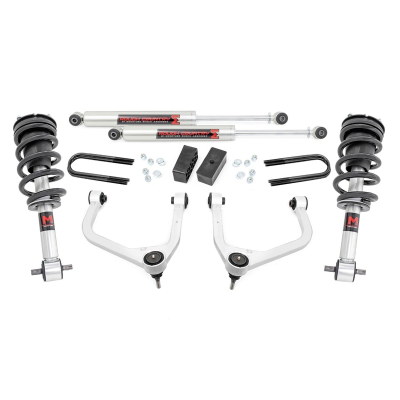 3.5 Inch Lift Kit | Mono Leaf Rear | M1 Struts/M1 | GMC Sierra 1500 (19-24)